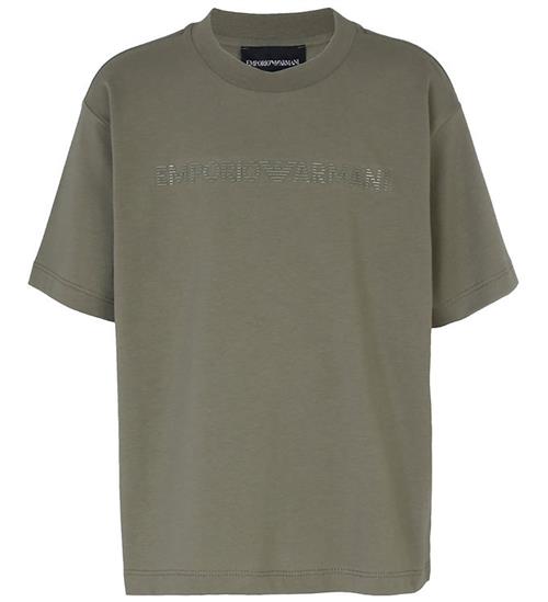 Emporio Armani T-shirt - Mulled Basil m. Logo