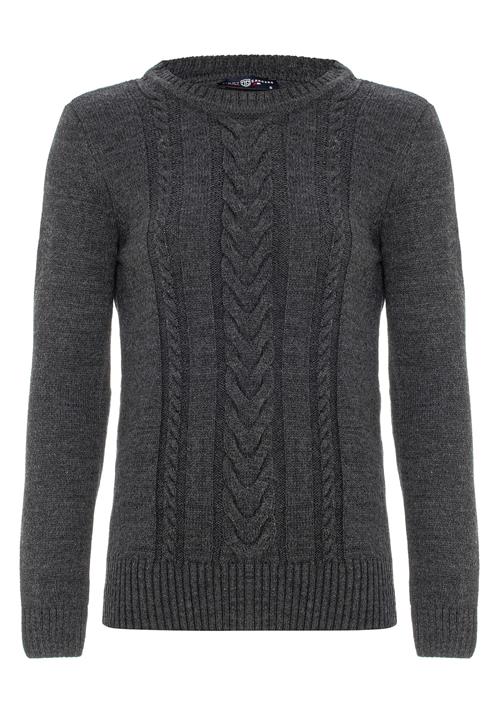 Jimmy Sanders Pullover 'Lux'  antracit