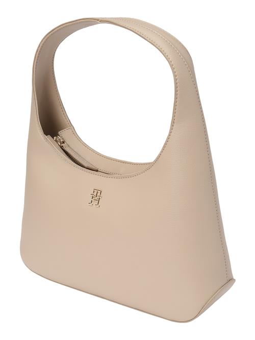 TOMMY HILFIGER Skuldertaske  beige / guld