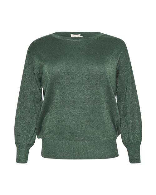 KAFFE CURVE Pullover 'KC Regitta'  smaragd