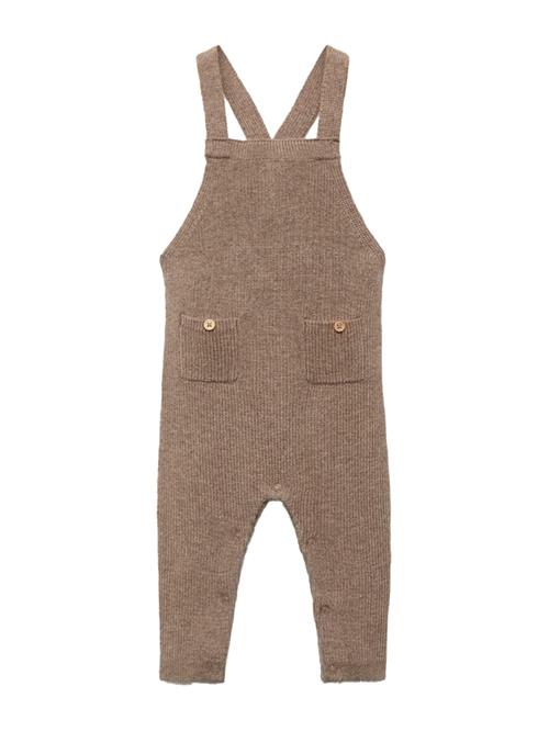 MANGO KIDS Sparkedragt/Body 'Harbour'  brun
