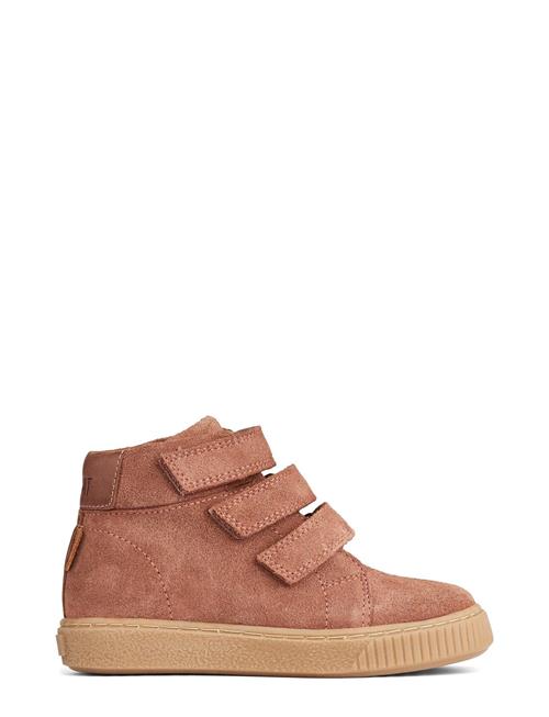 Wheat Gerd Tex Velcro Bootie Wheat Pink