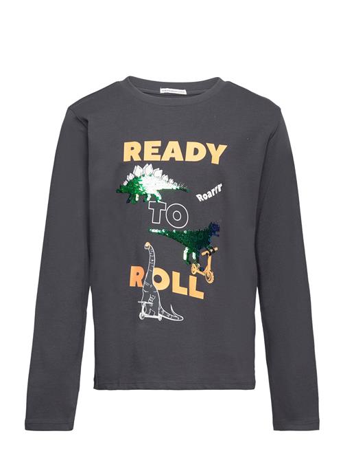 Tom Tailor Special Artwork Longsleeve Tom Tailor Grey