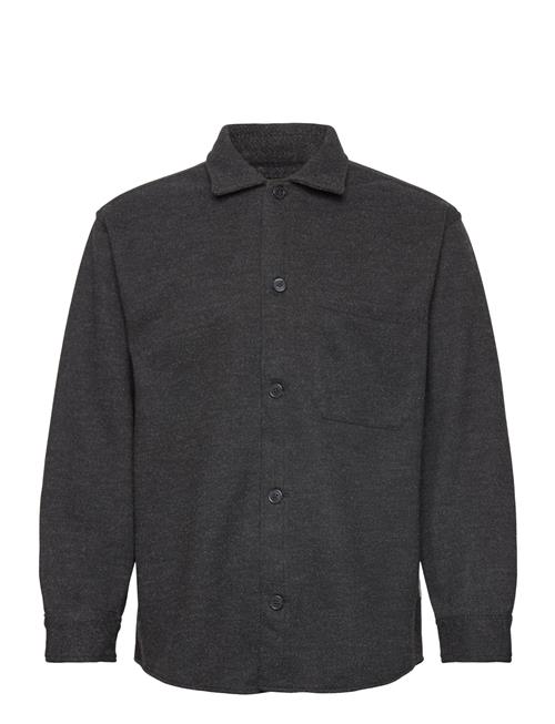 Jack & Jones Jorzac Melange Overshirt Ls Jack & J S Black