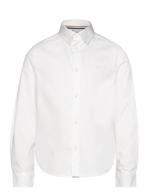 BOSS Long Sleeved Shirt BOSS White