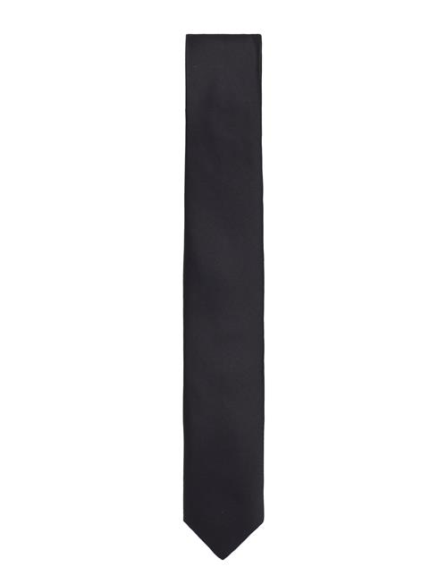 Polyester Tie 5 Cm Lindbergh Black Black