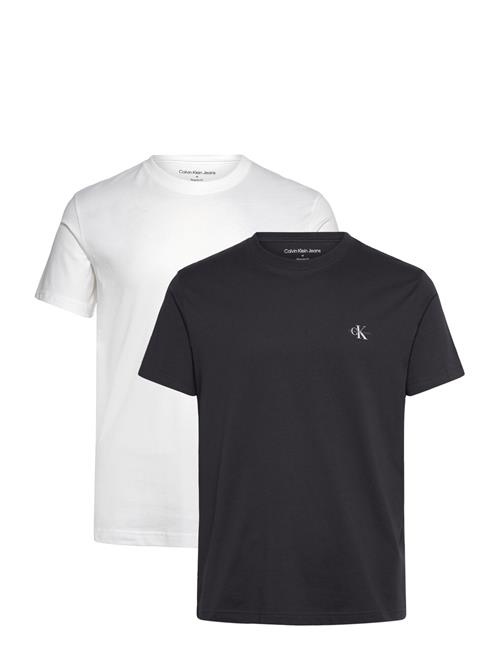 2 Pack Monologo T-Shirt Calvin Klein Jeans Black