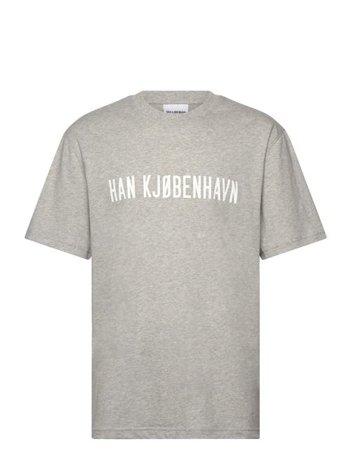 Hk Logo Boxy Tee S/S HAN Kjøbenhavn Grey