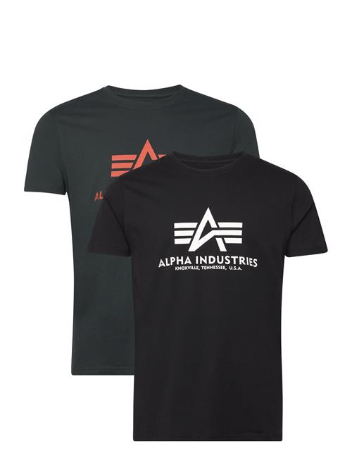 Alpha Industries Basic T 2 Pack Alpha Industries Black