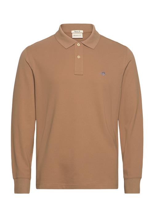 GANT Reg Shield Ls Pique Rugger GANT Beige