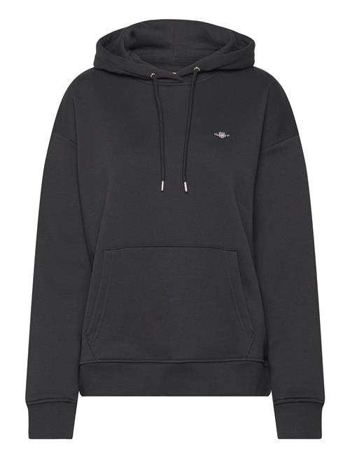 GANT Rel Shield Hoodie GANT Black