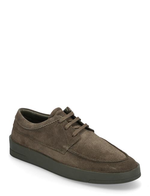 Bianco Biatom Lace Shoe Suede Bianco Brown