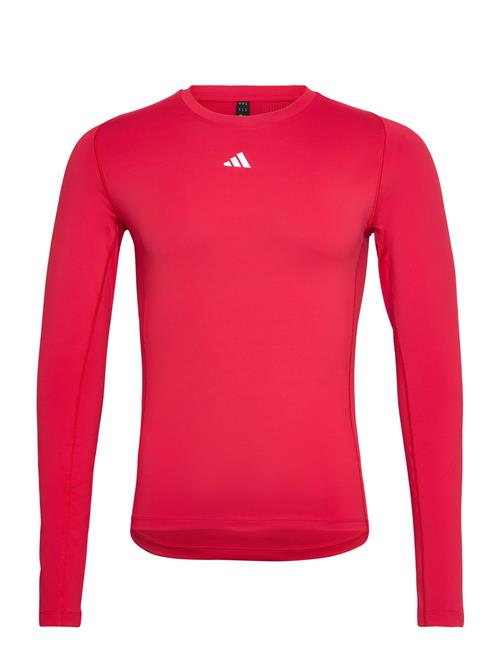 Techfit Aeroready Longsleeve T-Shirt Men Adidas Performance Red