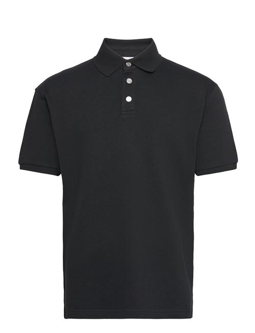 HAN Kjøbenhavn Pique Polo Shirt HAN Kjøbenhavn Black