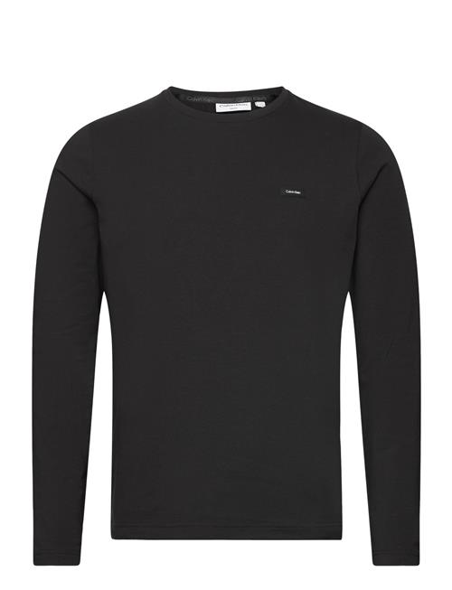 Calvin Klein Stretch Slim Fit Ls T-Shirt Calvin Klein Black