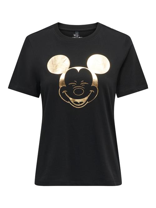 ONLY Shirts 'ONLMickey'  guld / sort