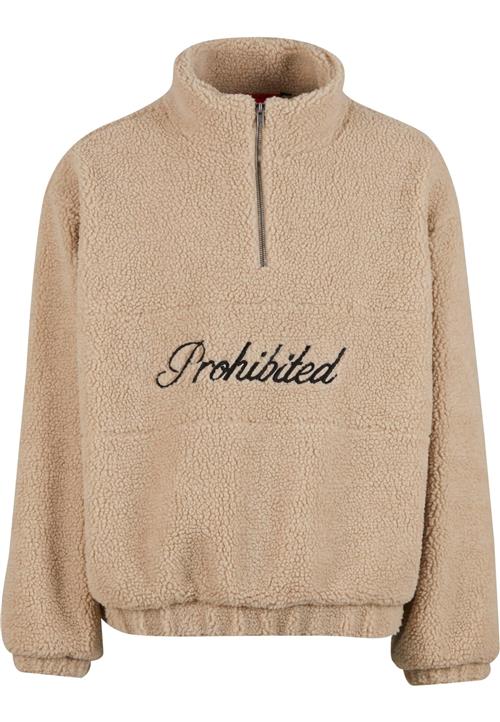 Prohibited Sweatshirt 'Woodford'  camel / sort