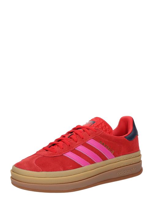 ADIDAS ORIGINALS Sneaker low 'Gazelle Bold '  navy / guld / pink / blodrød