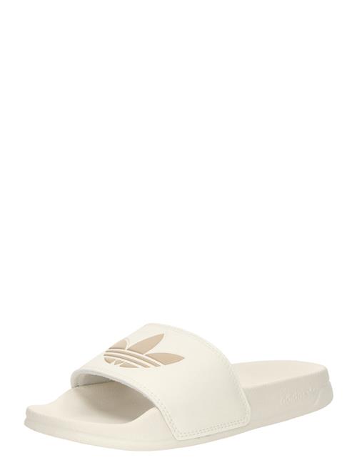 Se ADIDAS ORIGINALS Slipper 'ADILETTE'  mørkebeige / hvid ved About You