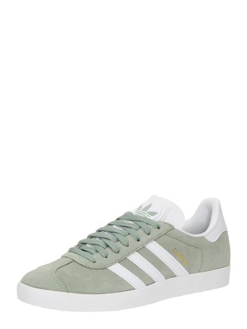 ADIDAS ORIGINALS Sneaker low 'GAZELLE'  lysegrøn / hvid