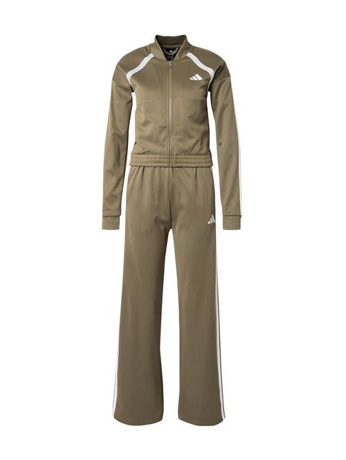 ADIDAS SPORTSWEAR Træningsdragt 'Teamsport'  oliven / hvid