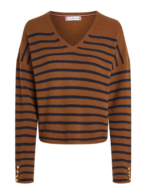 TOMMY HILFIGER Pullover  brun / sort