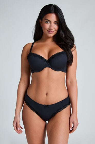 Hunkemöller Brasiliansk trusse Lola Sort