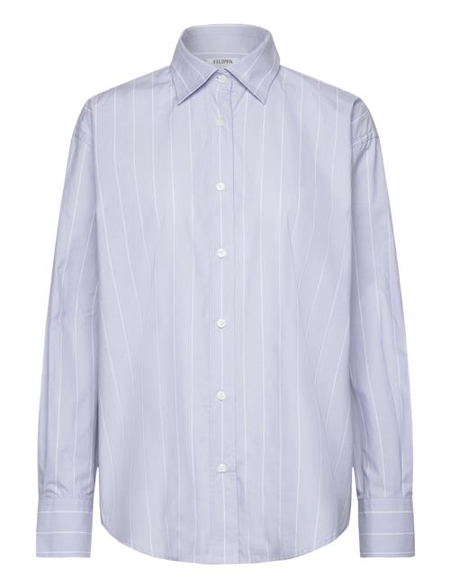 Stripe Poplin Shirt Filippa K Blue