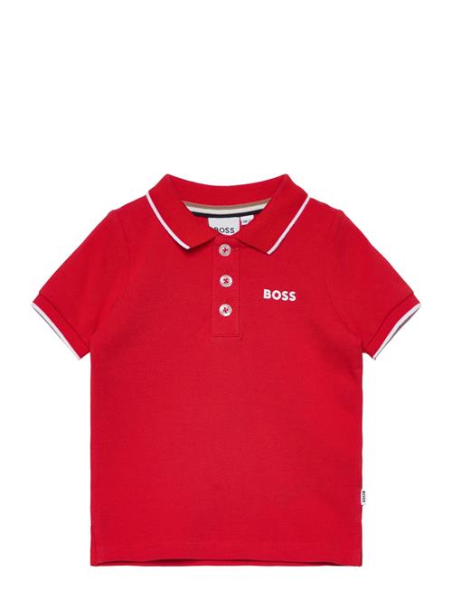 Short Sleeve Polo BOSS Red