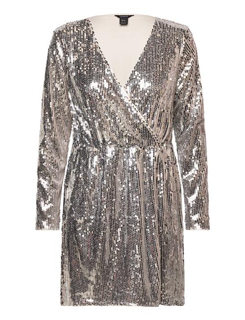 Lindex Dress Victoria Sequin Lindex Silver