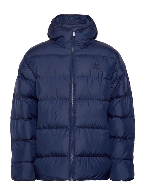 Adidas Originals Tonal Hooded Puffer Adidas Originals Navy