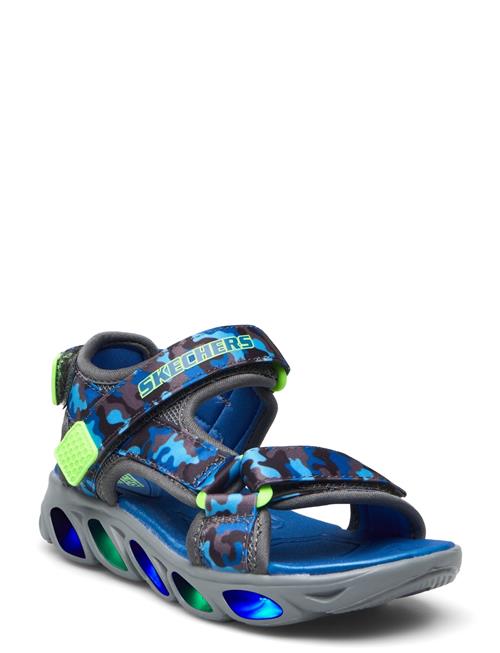 Skechers Boys S-Lights Hypno-Splash - Sun Breaks Skechers Blue