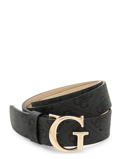 GUESS Noelle Logo Adj Pant Belt GUESS Black