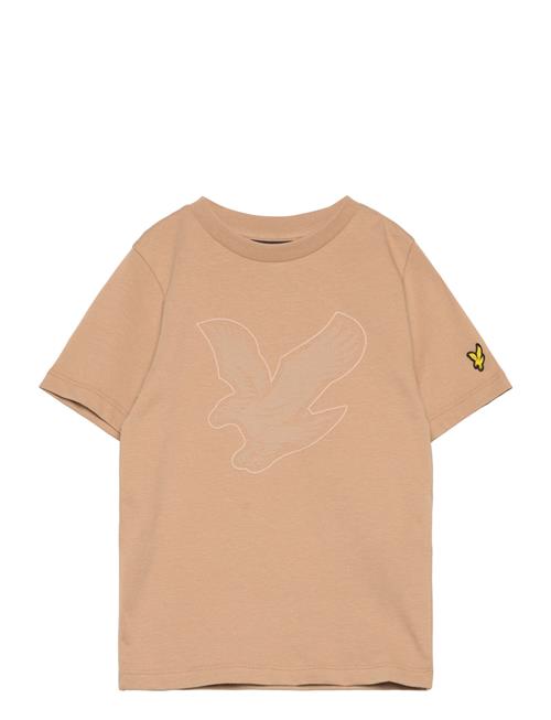 Graphic Eagle T-Shirt Lyle & Scott Beige