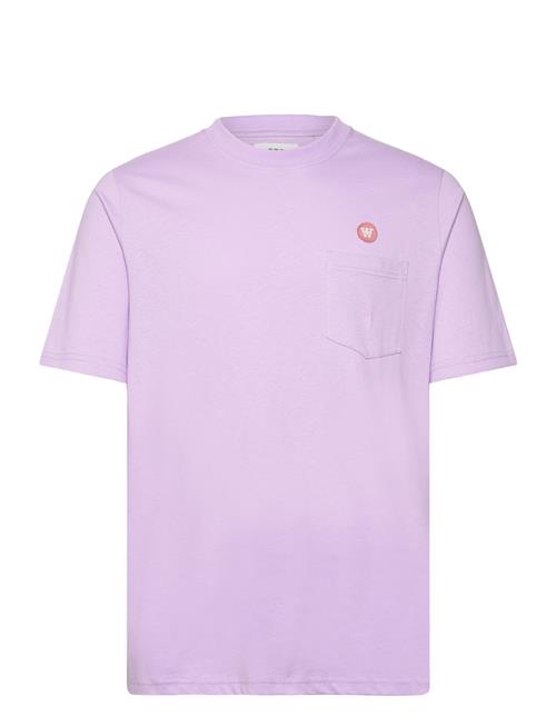 Adi Pocket Resort T-Shirt Gots WOOD WOOD Purple