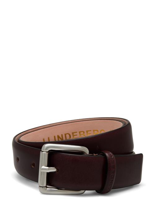 J. Lindeberg Bill Leather Belt J. Lindeberg Brown