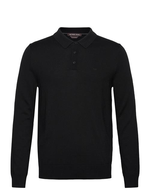 Michael Kors Core Merino Ls Polo Michael Kors Black