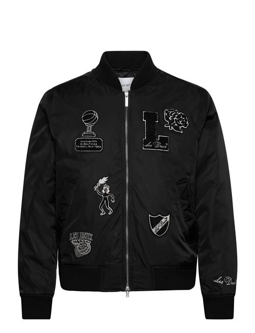 Les Deux Neo Varsity Bomber Jacket Les Deux Black