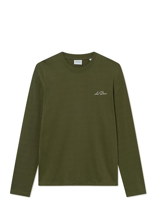 Crew Ls T-Shirt Les Deux Green