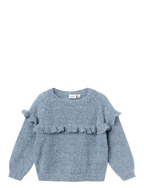 Nmfosminna Ls Knit Name It Blue