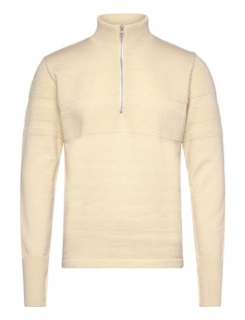 Mads Nørgaard Wool Klemens Half Zip Knit Mads Nørgaard Yellow