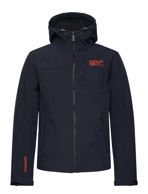 Hooded Soft Shell Trekker Jkt Superdry Navy