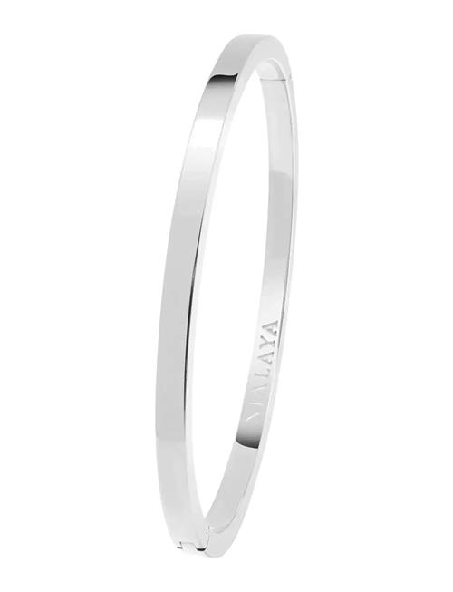 Men's Silver Simplicity Bangle Nialaya Silver