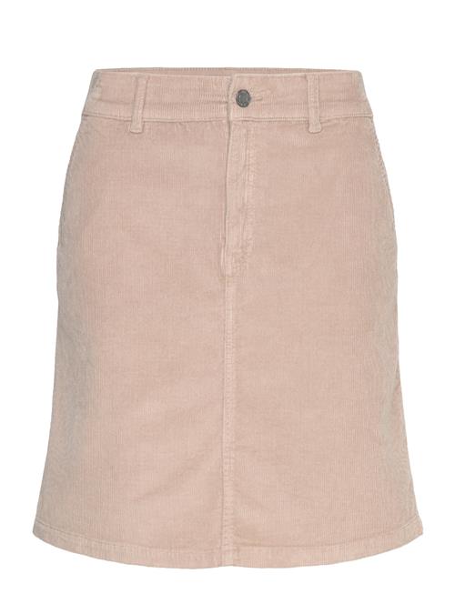 Skirt From Freequent In A Soft Corduroy. The Skirt Has A Short Silhouette With Z FREE/QUENT Beige