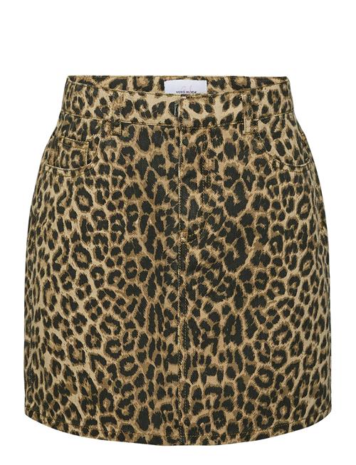 Vero Moda Girl Vmpippa Mr Short Leo Skirt Girl Vero Moda Girl Brown