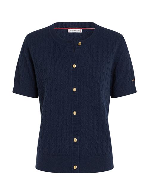 Tommy Hilfiger Mini Cable C-Nk Cardi Ss Tommy Hilfiger Navy