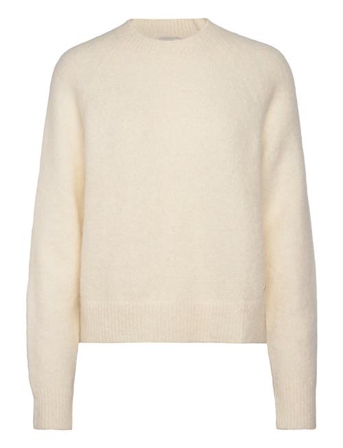 Alpaca Blend Relaxed Sweater Calvin Klein Cream