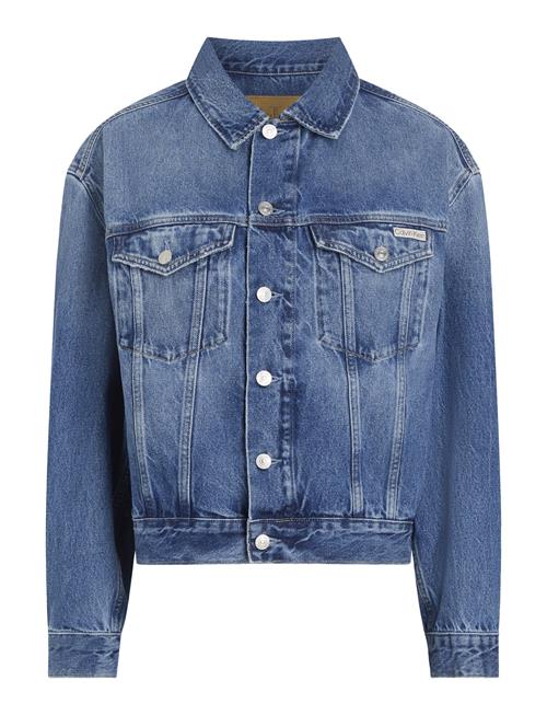 Calvin Klein Jeans Boxy Denim Jacket Calvin Klein Jeans Blue