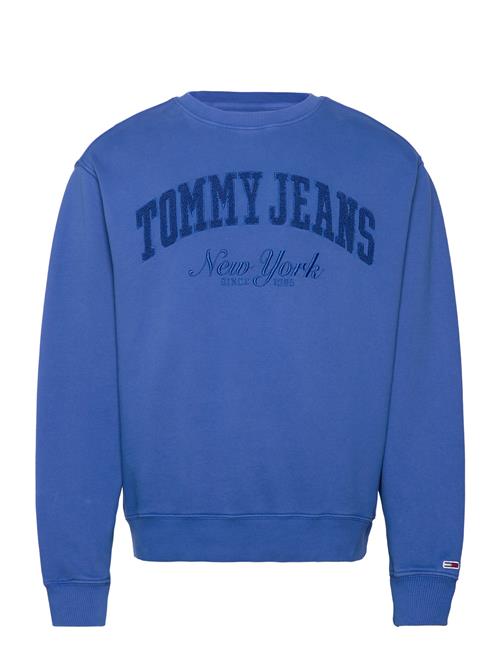 Tjm Rlx Vintage Varsity Crew Tommy Jeans Blue