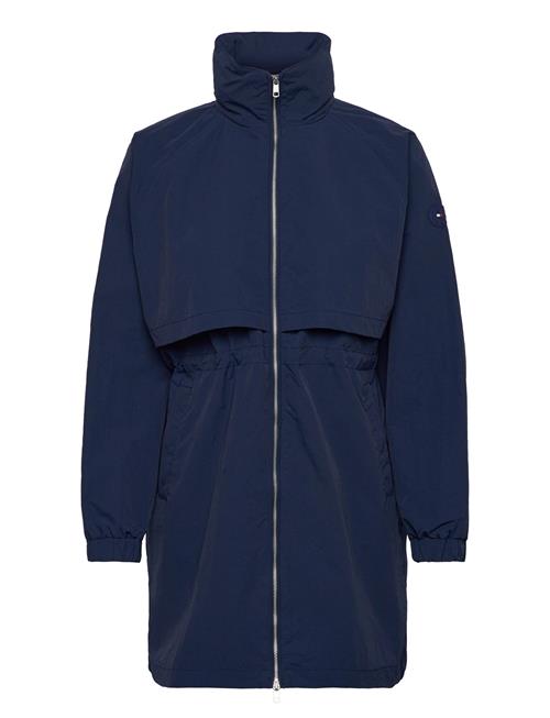 Long Nylon Waisted Windbreaker Tommy Hilfiger Navy